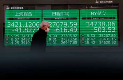 Image for Stocks and bond yields fall on Taiwan tensions