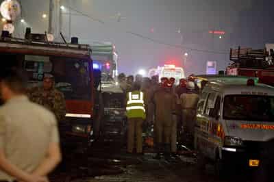 Image for Eight killed in car explosion near Red Fort in India's Delhi
