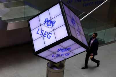 Image for London blue-chips slip as sterling jumps after retail sales beat