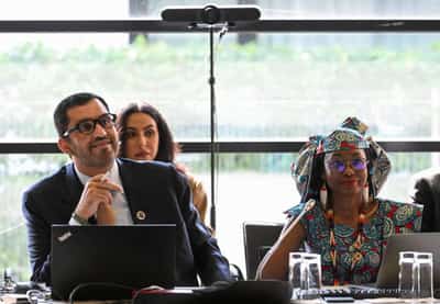 Image for COP28 president says fossil fuels phasedown is inevitable