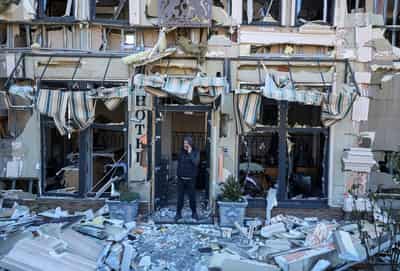 Image for Russian drone attack on Odesa wounds 10, officials say