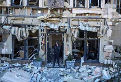 Image for Russian drone attack on Odesa wounds 10, officials say