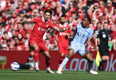 Image for Soccer-Liverpool thrash Tottenham to secure Premier League title