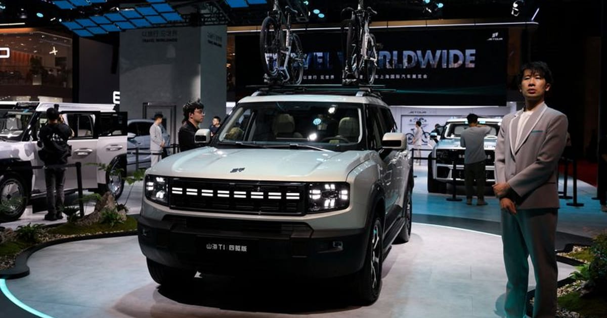 China's Jetour weighs shared factory arrangement for Brazil car production