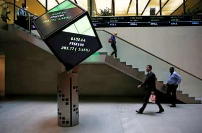 Image for Stocks tumble, dollar firms amid geopolitical risk, mixed central bank views