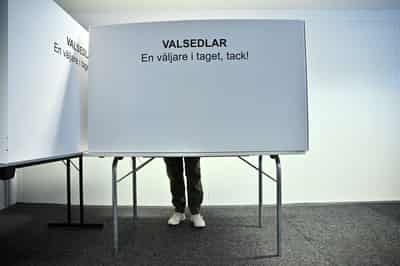 Image for Swedish election is a close race with 10 days to go, poll shows