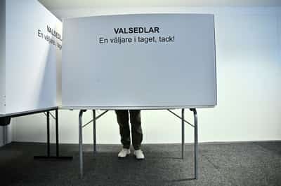 Image for Swedish election is close race with 10 days to go, poll shows