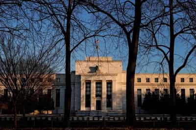 Image for US stocks end higher ahead of Fed, bitcoin surges