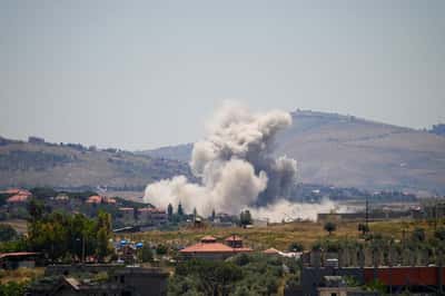 Image for Israel strikes in Lebanon despite ceasefire deal