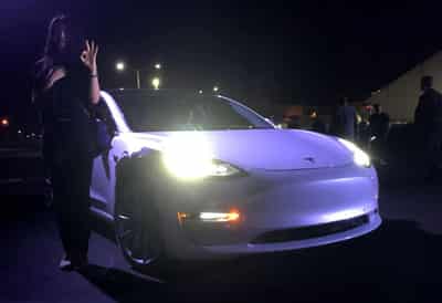 Image for Tesla Q2 deliveries meet analysts&#8217; estimates despite chip shortage, shares gain