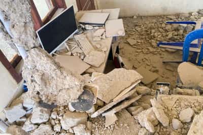 Image for Two dead after magnitude 7.7 earthquake strikes off Indonesia