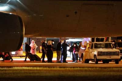 Image for US says 18 passengers flown back after hantavirus outbreak on ship