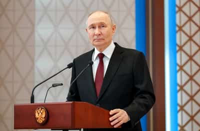 Image for Short on growth ideas, Putin hosts fifth wartime 'Russian Davos'