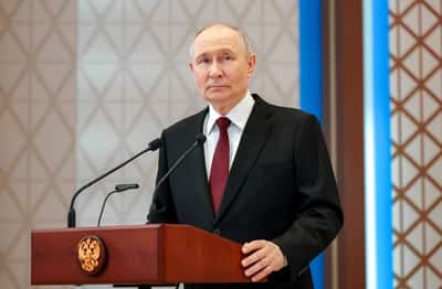 Image for Short on growth ideas, Putin hosts fifth wartime 'Russian Davos'