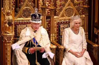 Image for With crime in focus, UK’s Sunak sets out pre-election agenda in King’s Speech