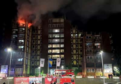 Image for Fire at Bosnia home for the elderly kills at least 10
