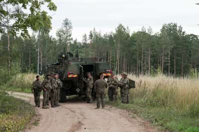 Image for Italian NATO fighter jet shoots down drone in Latvian airspace