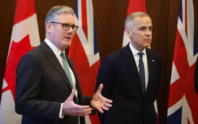 Image for UK and Canada say peace must not be imposed on Ukraine