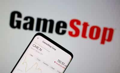 Image for GameStop shares halt slide after Robinhood lifts trading curbs