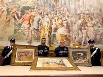 Image for Italy recovers Renoir, Cezanne and Matisse works stolen from museum
