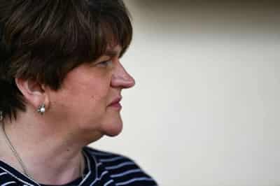Image for N.Ireland leader stands down, starts countdown for new government