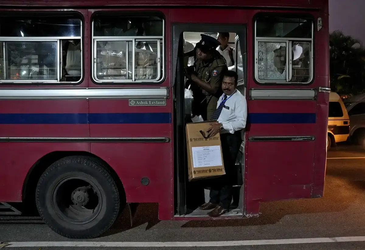 Image for Sri Lankan president’s coalition wins big majority in general election