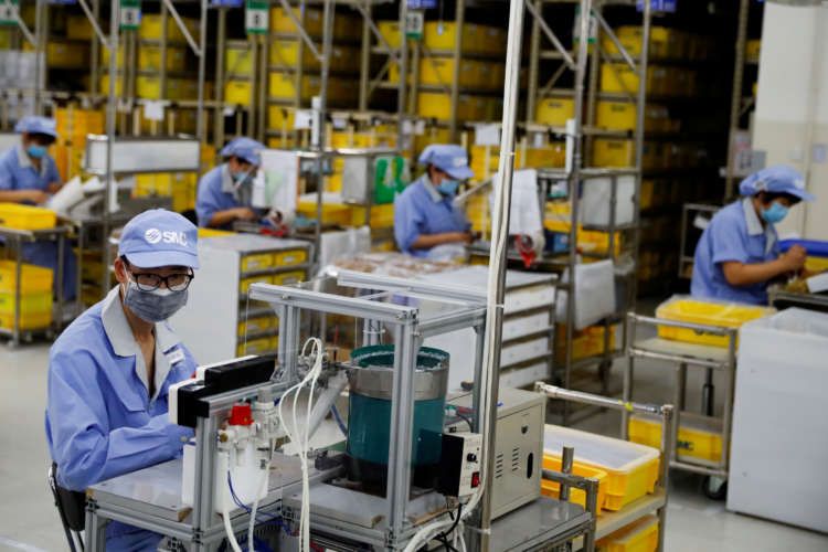 Image for China&#8217;s April factory activity growth expected to slow slightly &#8211; Reuters poll