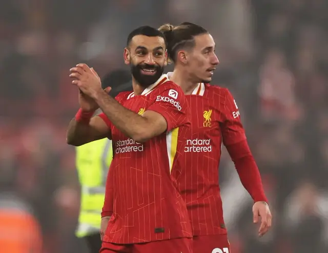 Image for Soccer-Leading the league feels different this time, says Liverpool’s Salah