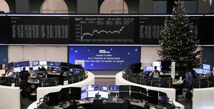 Image for French stocks lead declines in Europe after Moody’s downgrade, PMI data