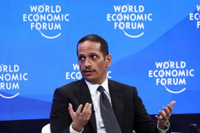 Image for Qatar PM hopes Palestinian Authority will return to Gaza when war ends