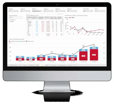 IRIS Analytics screen shot