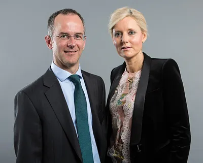 Rob Mason  and Becky Stones