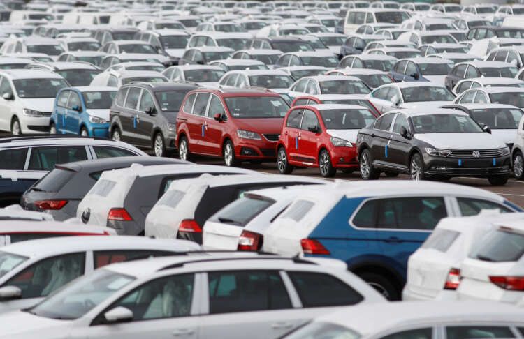 Image for UK new car sales rise 17% in March; best ever month for EVs