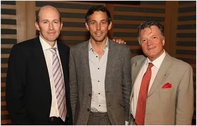 Above, left to right: Peter Leathem (PPL CEO), Ben Lambert, Fran Nevrkla (PPL Chairman)