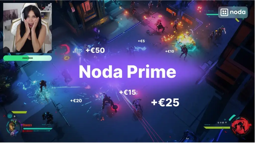 Image for Noda Launches Noda Prime: A New Way for Streamers to Earn More from Donations