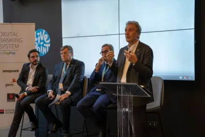 From left to right Henri-Pierre Druaut, Partner Onepoint Hérvé Manceron COO & Co-founder TagPay Alexandre Maymat, Head of Africa, Mediterranean & Overseas at Société Générale Yves Eonnet, CEO & Co-founder TagPay From left to right Henri-Pierre Druaut, Partner Onepoint Hérvé Manceron COO & Co-founder TagPay Alexandre Maymat, Head of Africa, Mediterranean & Overseas at Société Générale Yves Eonnet, CEO & Co-founder TagPay