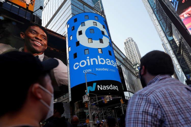 Image for Coinbase Chief Executive Armstrong sold $291.8 million in shares on opening day