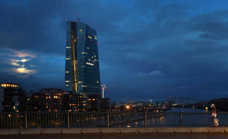 Image for Euro zone economy coping better with second lockdown: ECB