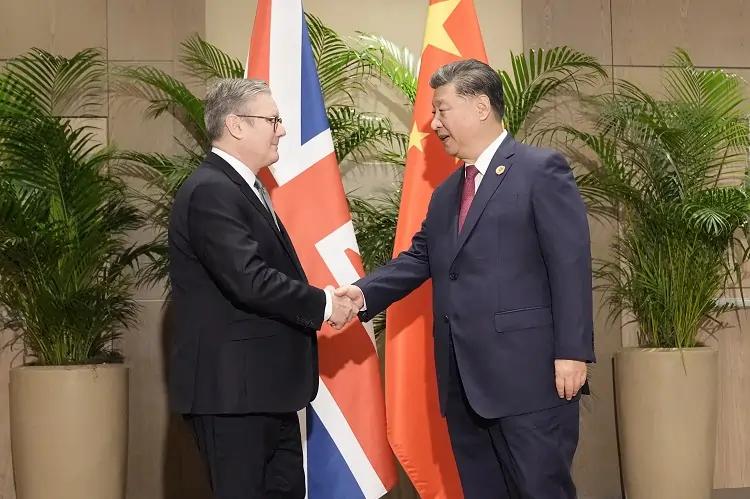 Image for China and Britain enjoy vast space for cooperation, Xi tells Starmer