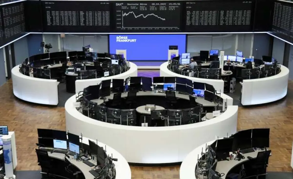 Image for European stocks fall as healthcare and banking sectors suffer losses