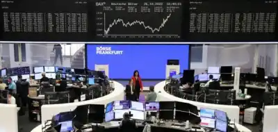 Image for European stocks cut losses as ECB hikes rate as expected