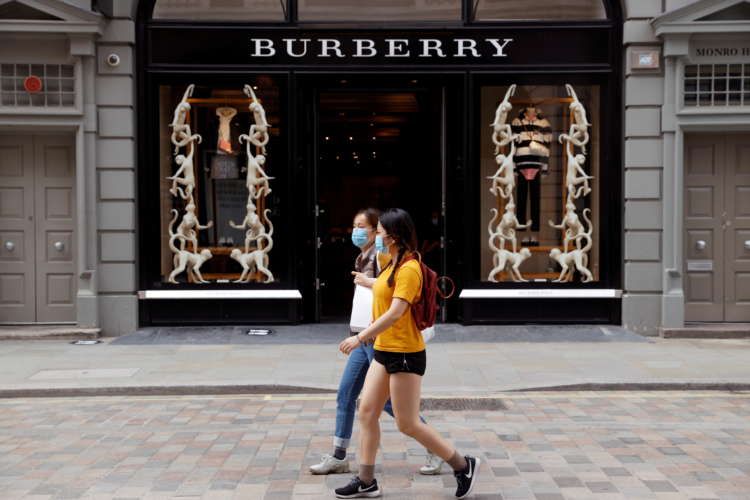 Image for Britain&#8217;s Burberry to beat forecasts after sales rebound