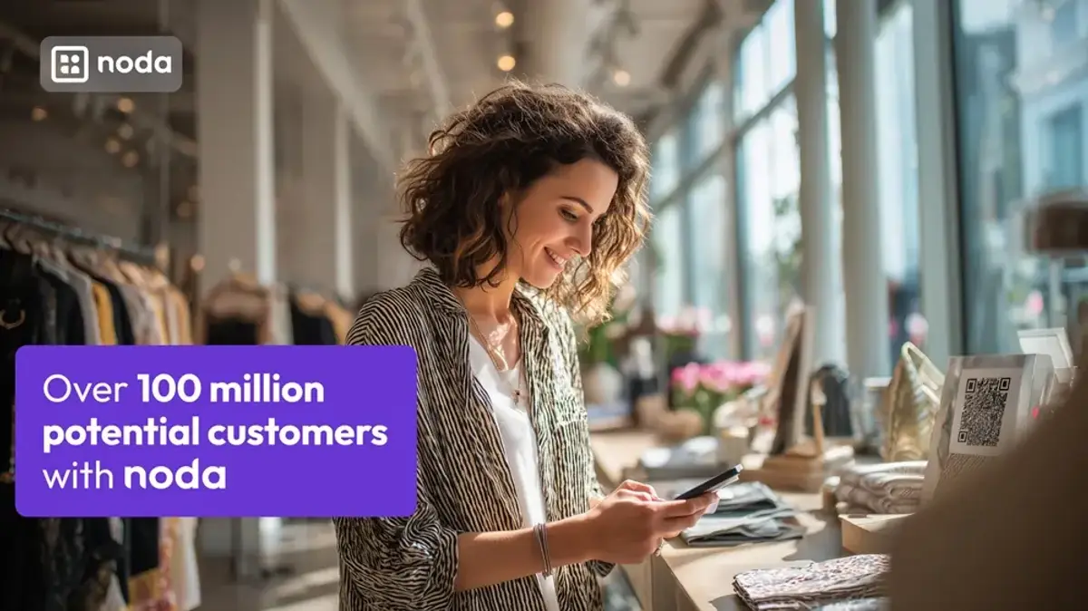 Image for Noda scales access to open banking: Merchants now connected to over 100 million potential customers
