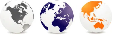 3 Globes