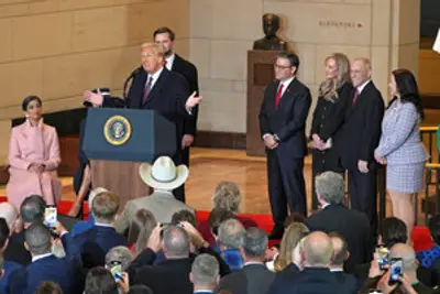 Image for Trade, tariffs, energy - market reaction to Trump's inauguration speech