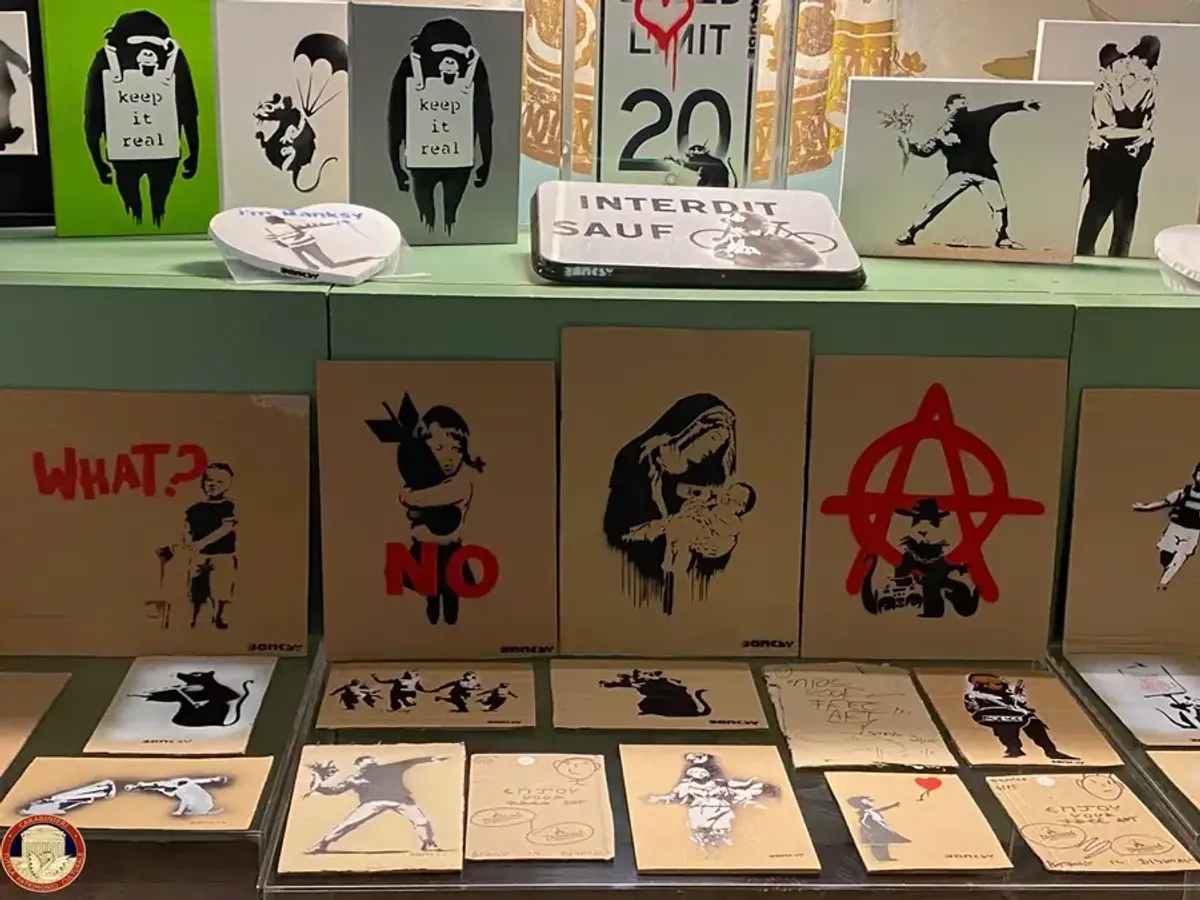 Image for Huge crime network forging Banksy, Warhol and Picasso uncovered in Italy