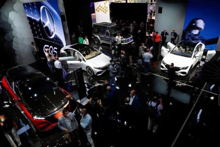 Image for Tiny chips cast big shadow over Munich car show