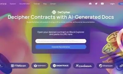 Image for Web3×LLM On-Chain Contract Analysis Tool “DeCipher” Sparks Excitement Among Developers and Researchers