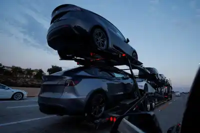 Image for Tesla allays investor fears with crucial EV growth forecast, shares jump