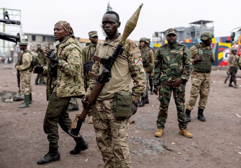 Image for M23 rebels face Burundian forces in eastern Congo, heightening war fears
